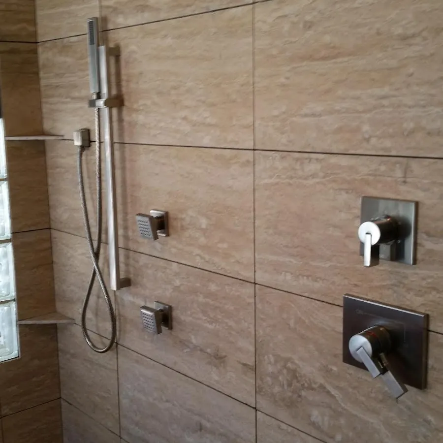 Shower fixture installation for Gas Line Repair in Newton
